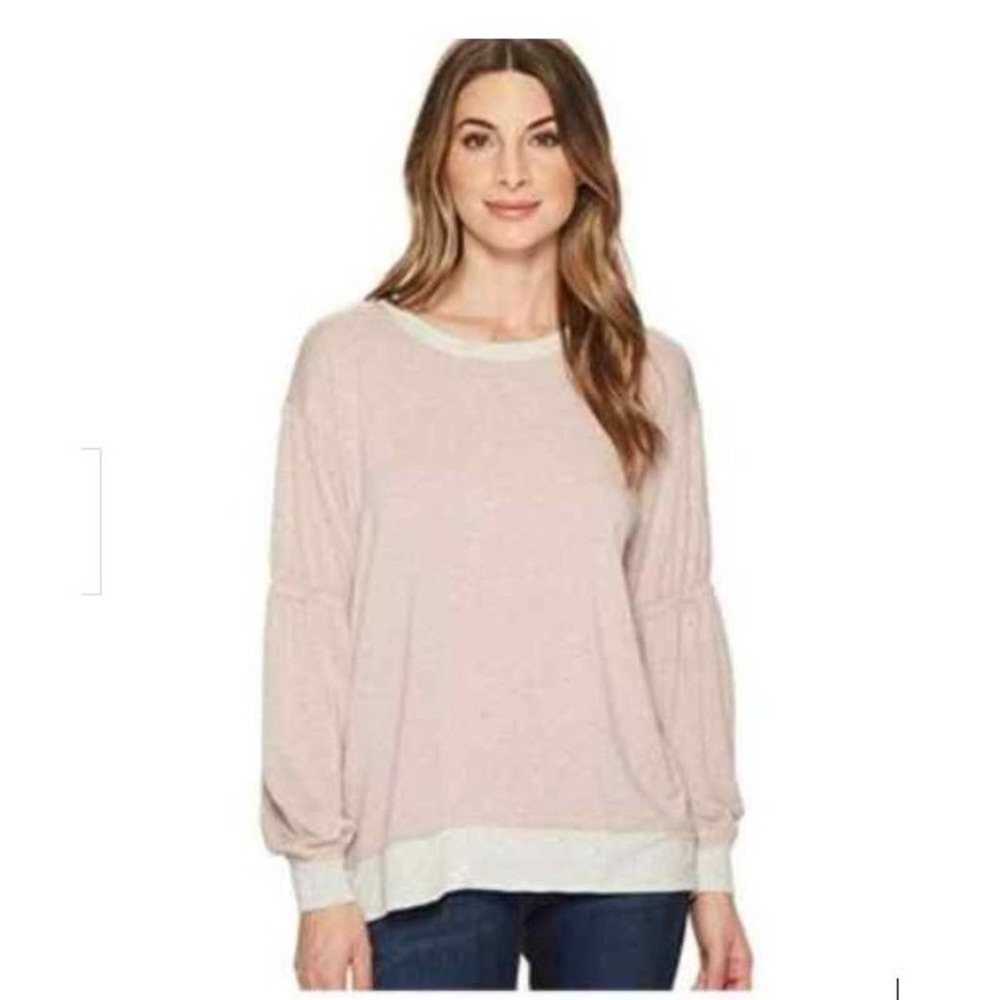 Michael Stars M Pink Grey T-Shirt